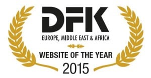 DFK EMEA Website of the Year Award 2015